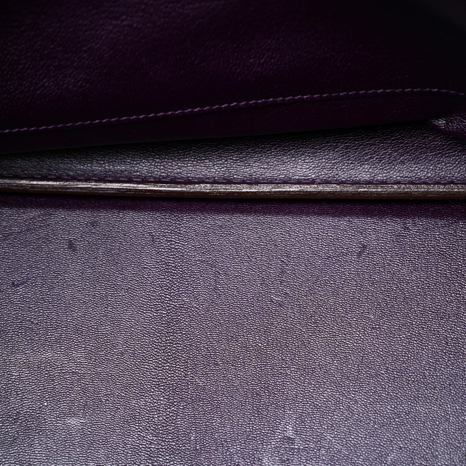 Hermes Taurillon Clemence Birkin 40 Raisin 46 of 46