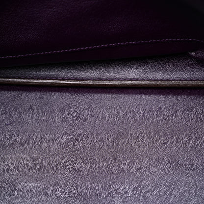 Hermes Taurillon Clemence Birkin 40 Raisin 46 of 46