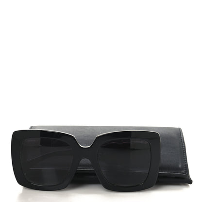 Chanel Acetate Calfskin Square Sunglasses 5474-Q-A Black 7 of 7