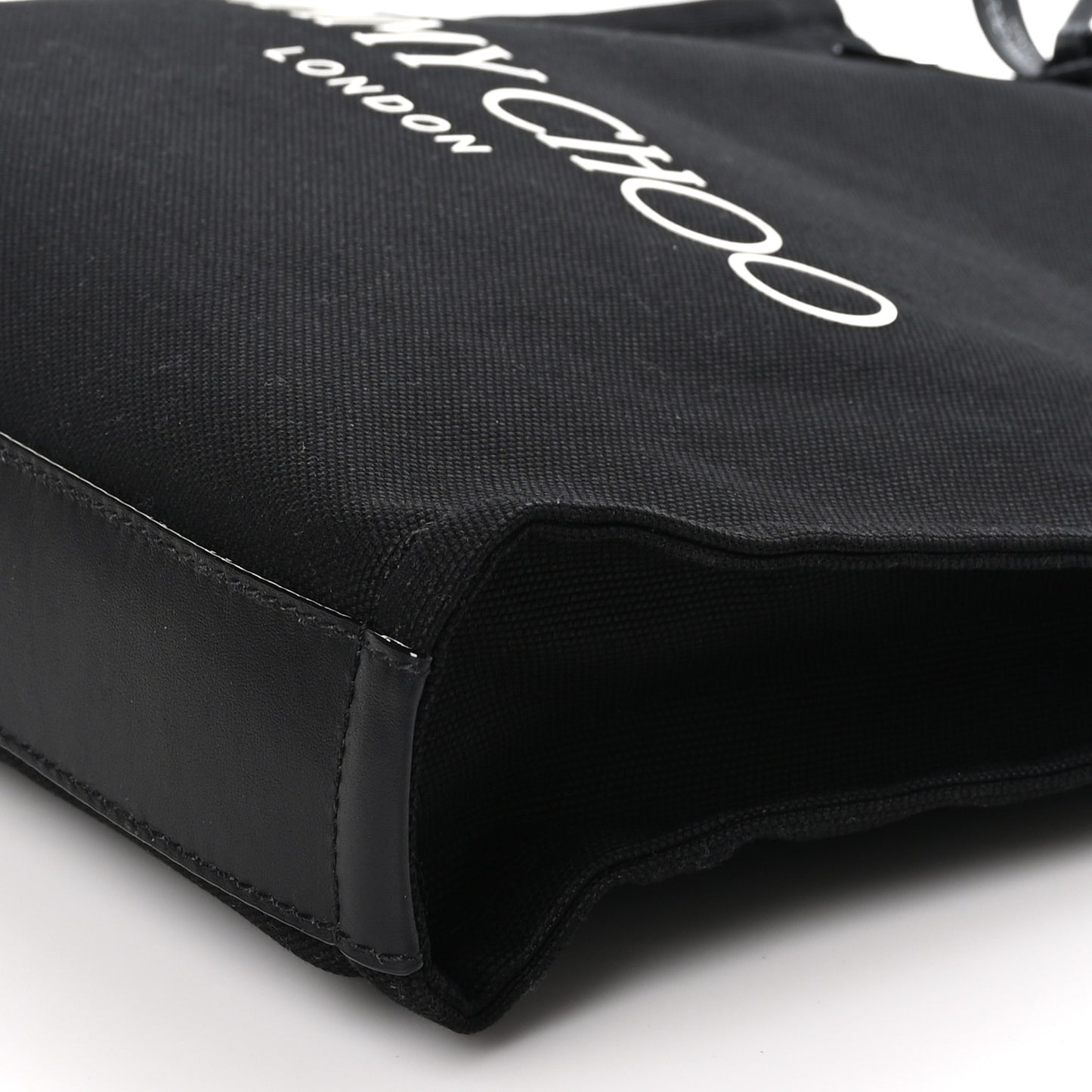 Canvas Logo Tote Black