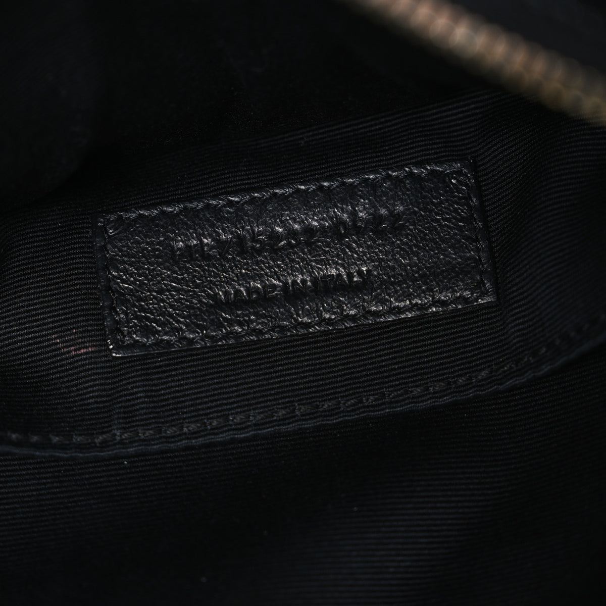 Nylon Matelasse Monogram Lou Camera Bag Black