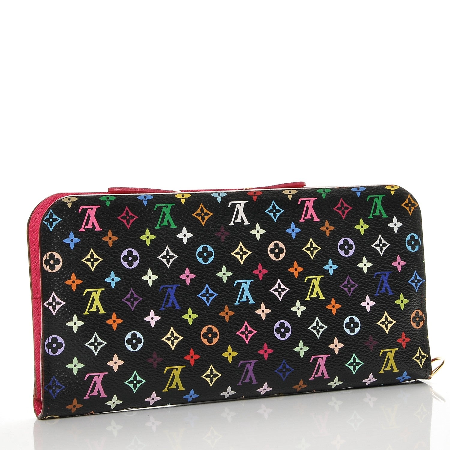 Louis Vuitton Monogram Multicolor Insolite Wallet Black Grenade 3 of 8