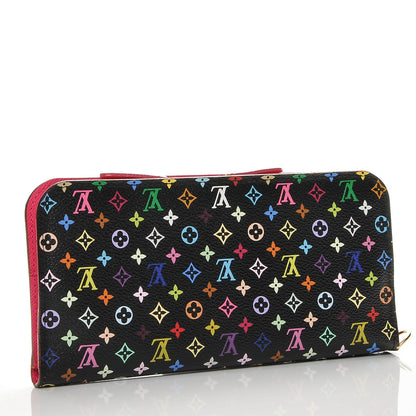Louis Vuitton Monogram Multicolor Insolite Wallet Black Grenade 3 of 8