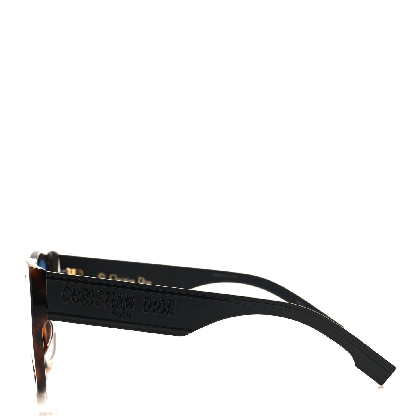 Acetate Square DiorID1 Sunglasses Tortoise