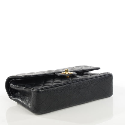 Chanel Caviar Quilted Medium Double Flap Black 3 of 8