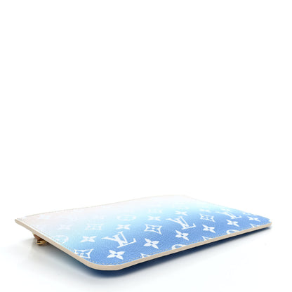 Louis Vuitton Monogram By The Pool Neverfull MM Pochette Blue 4 of 6