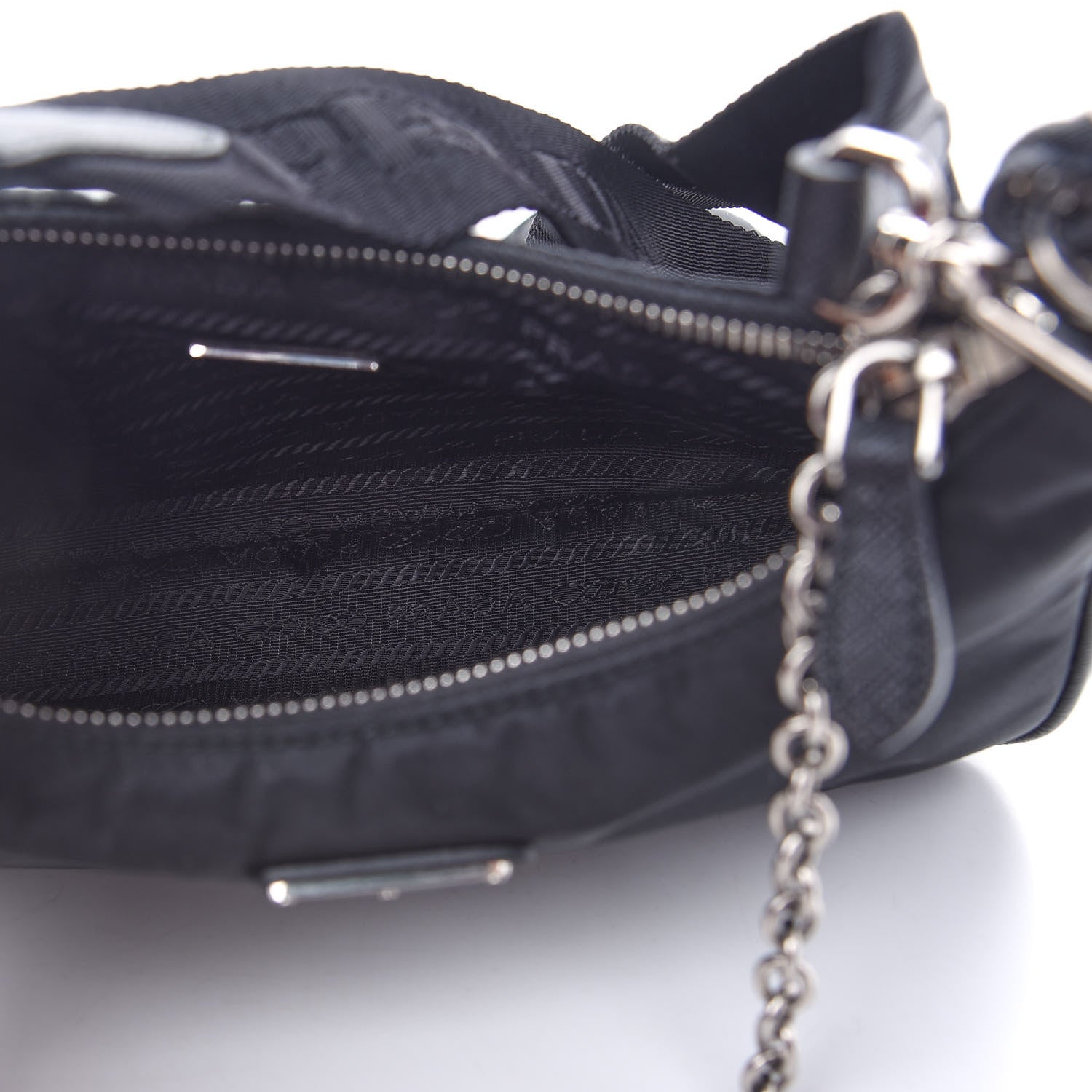 Prada Nylon Re-Edition 2005 Shoulder Bag Black 5 of 9