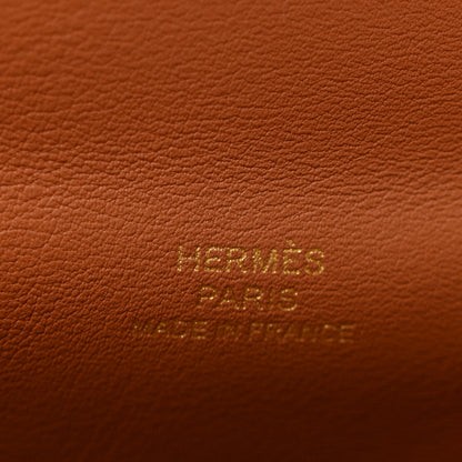 Hermes Swift Kelly Pochette Clutch Gold 6 of 12
