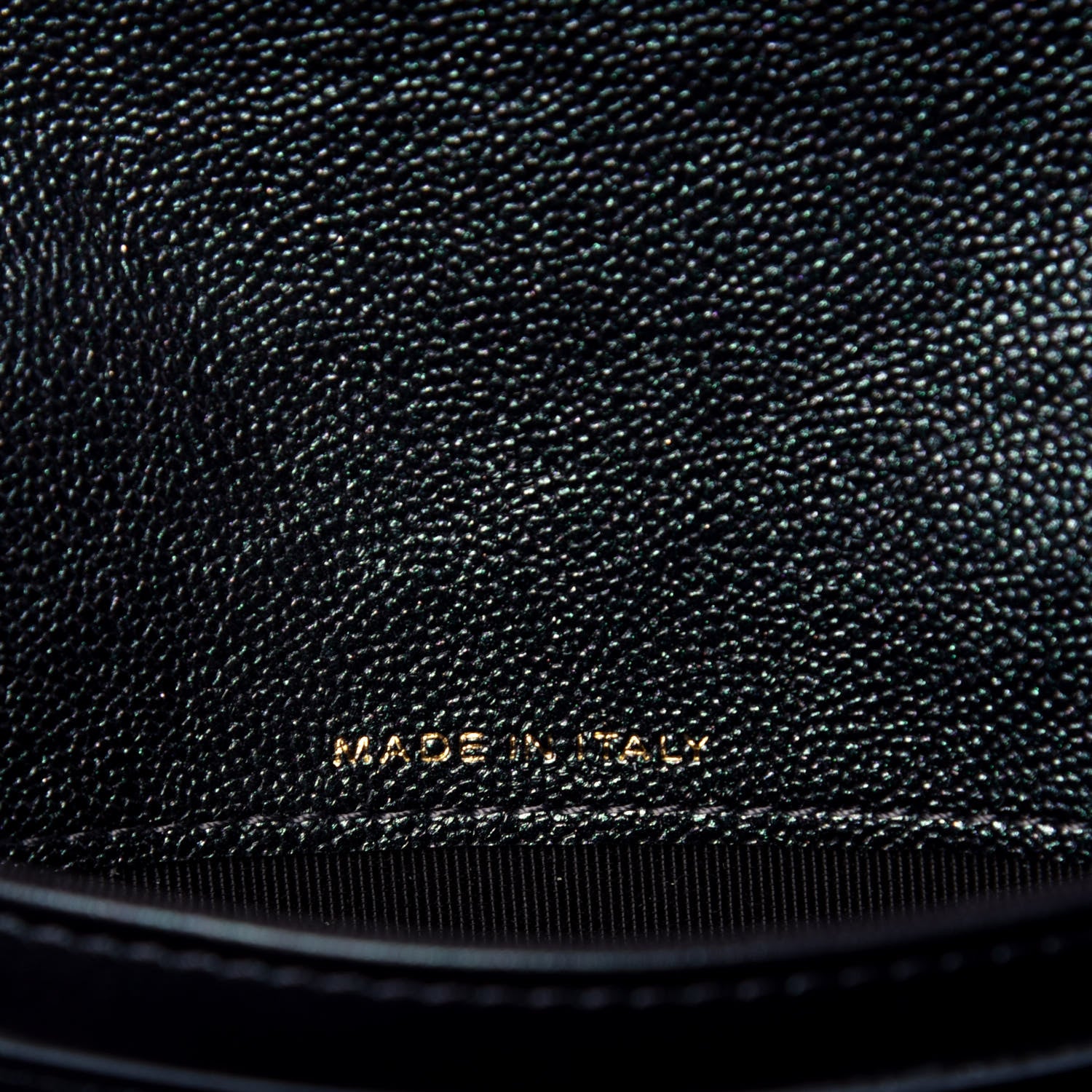 Chanel Iridescent Caviar Quilted Medium Flap Wallet Black 7 of 8