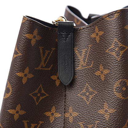 Louis Vuitton Monogram Neonoe MM Black 5 of 9