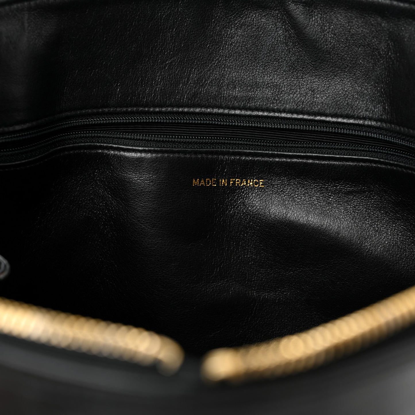 Lambskin CC Shoulder Bag Black