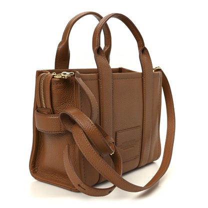 Marc Jacobs Grained Calfskin Small The Tote Bag Argan Oil 3 of 12