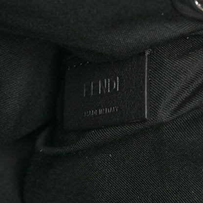 Fendi Calfskin Pearl F is Fendi Embellished Triplette Pouch Set Black 8 of 10