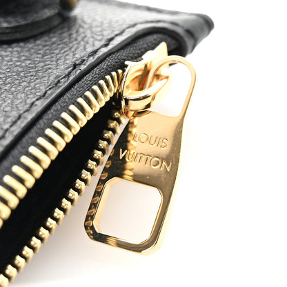 Louis Vuitton Empreinte Monogram Giant Neverfull MM Pochette Black 6 of 7
