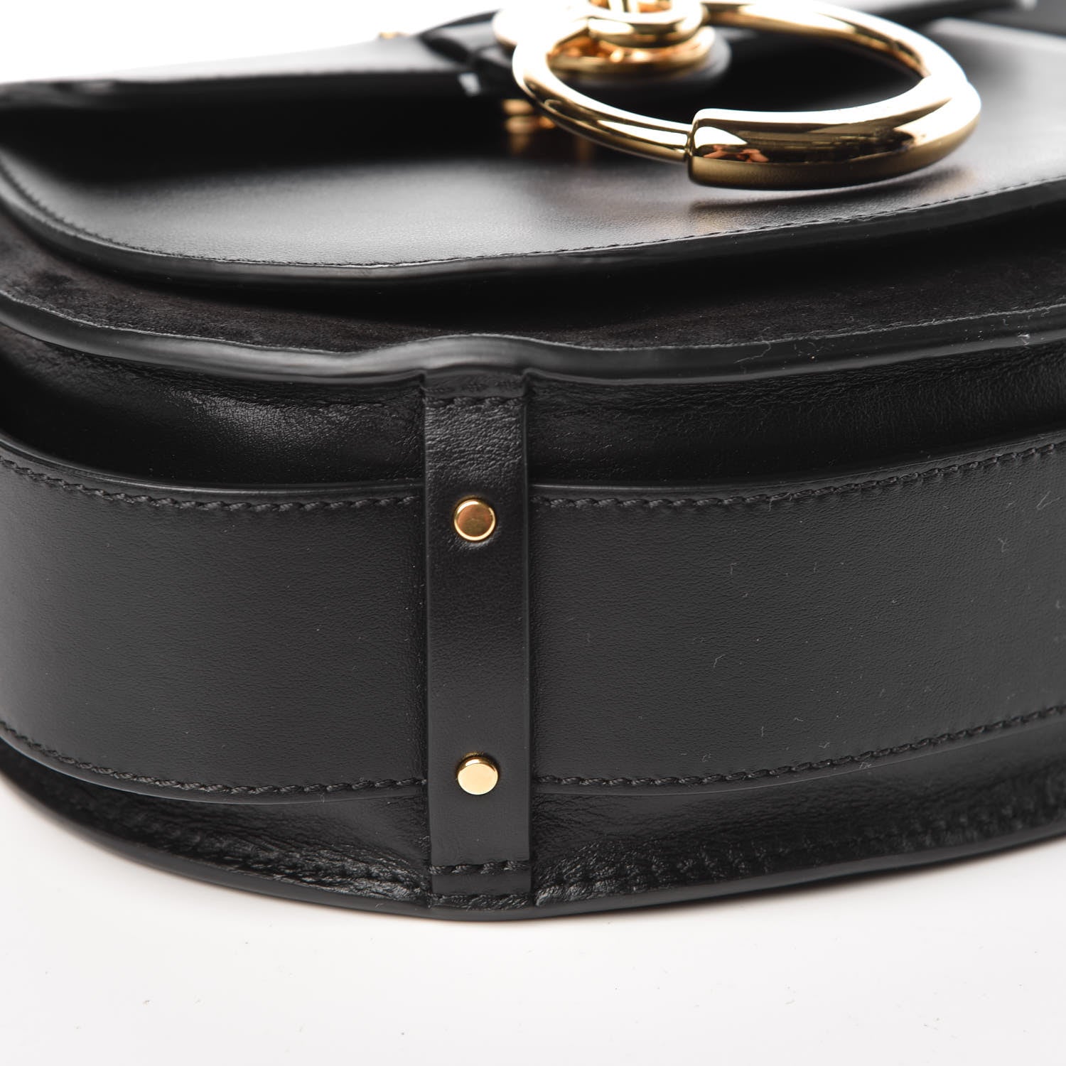 Chloe Calfskin Small Tess Bag Black 9 of 10
