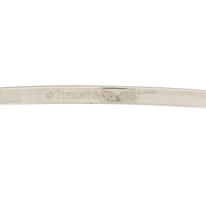 Tiffany Sterling Silver Notes Dream a Little Dream Bangle Bracelet 3 of 4