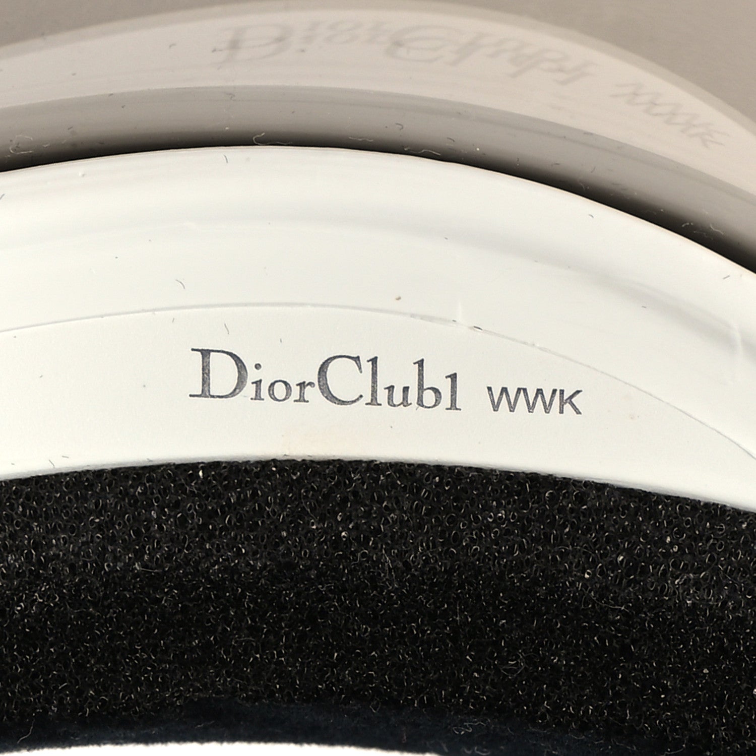 Christian Dior Mirrored DiorClub1 Sun Visor Navy 7 of 7