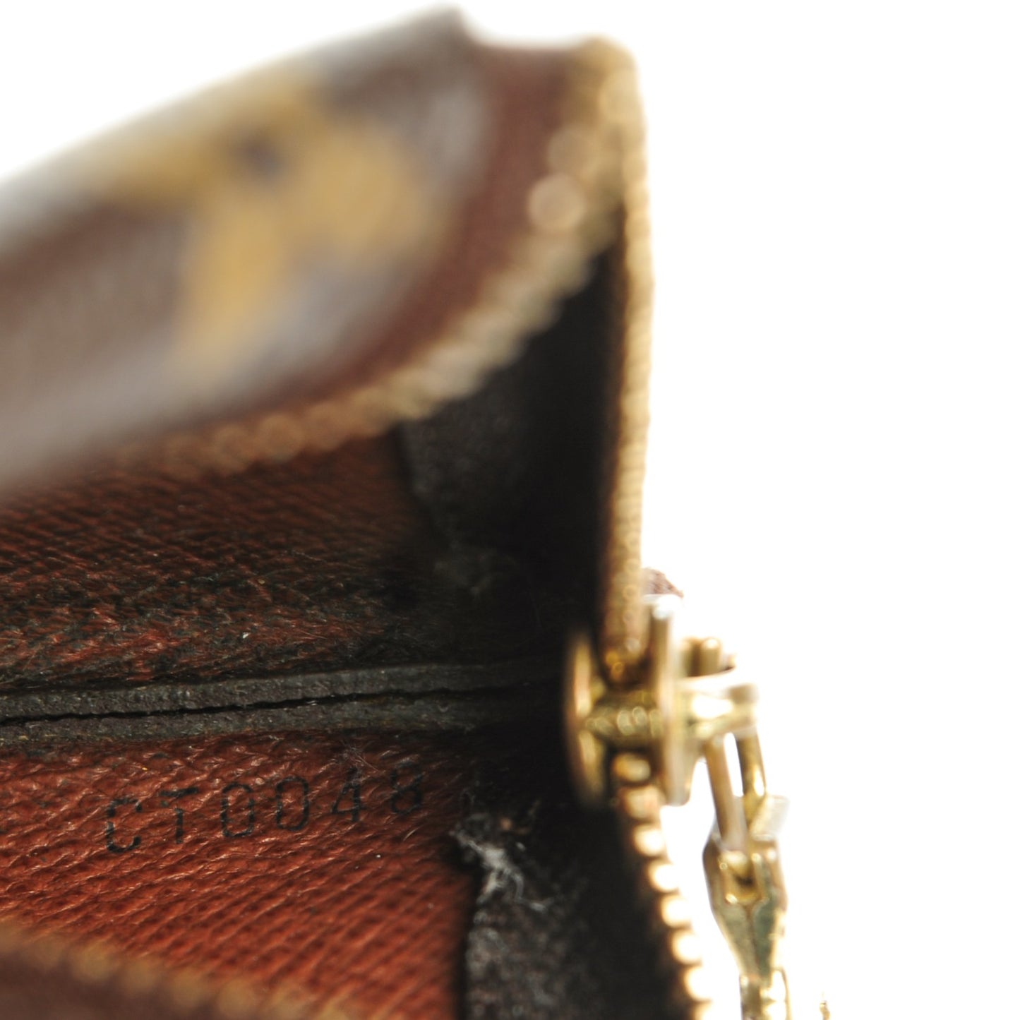 Monogram Key Pouch