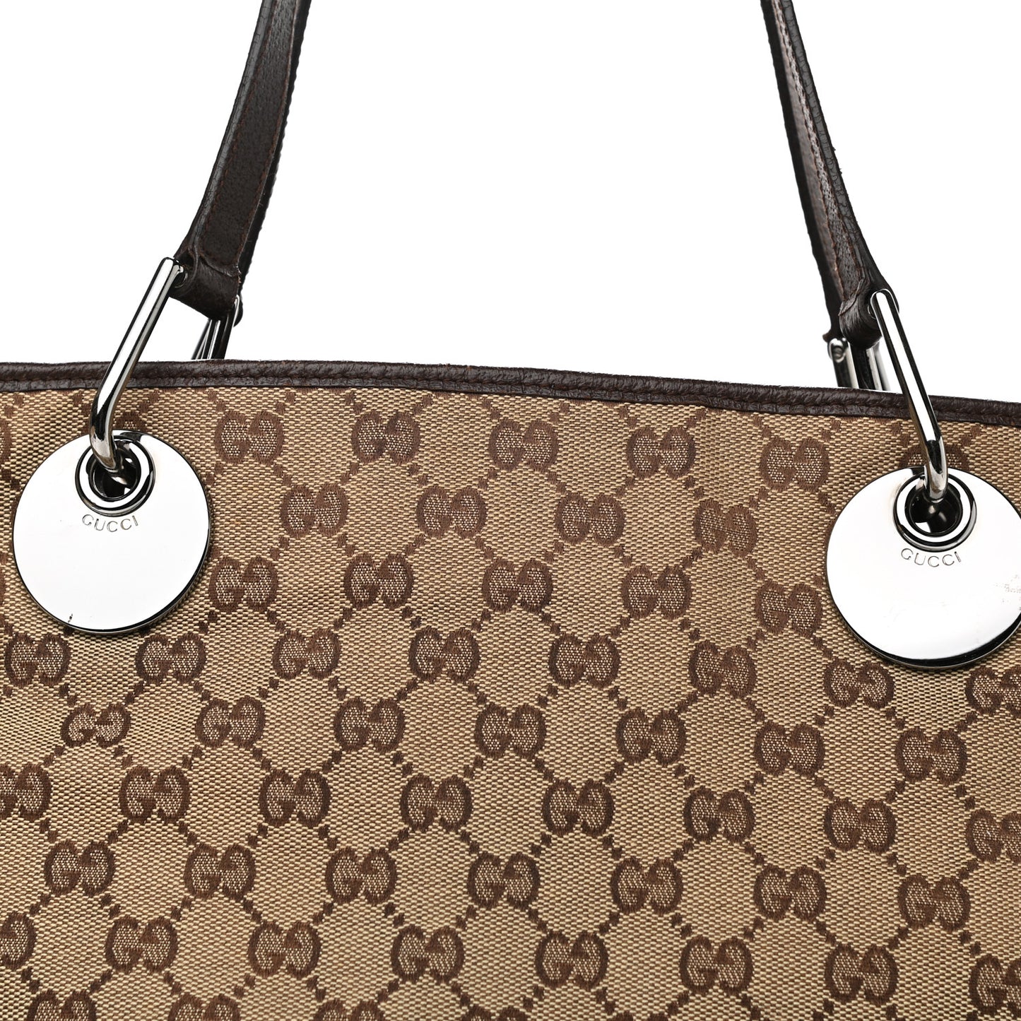 Monogram Large Eclipse Tote Brown