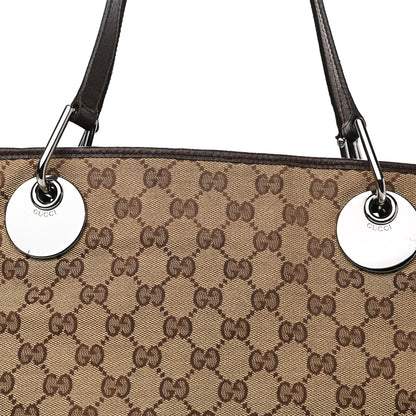 Gucci Monogram Large Eclipse Tote Brown 10 of 10