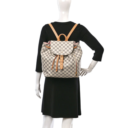 Louis Vuitton Damier Azur Sperone Backpack 2 of 10