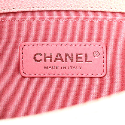 Chanel Caviar Quilted Medium Rainbow Boy Flap Pink Multicolor 6 of 10