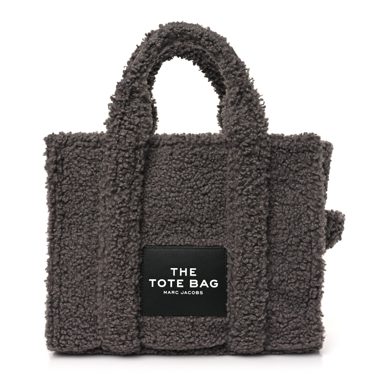 Marc Jacobs MARC JACOBS Polyester Cotton The Teddy Traveler Tote Bag Grey 1 of 8