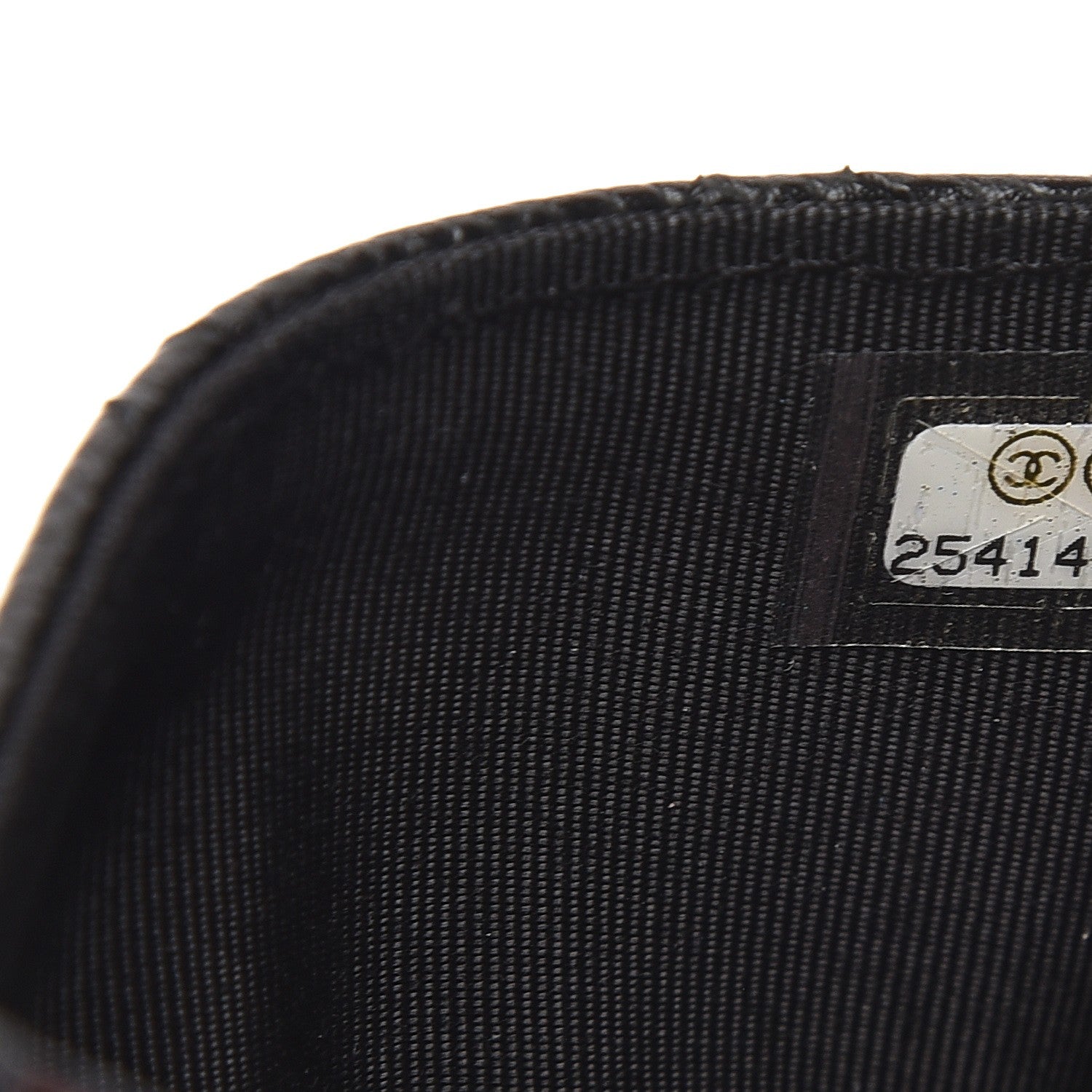 Chanel Caviar Quilted Flap Card Holder Black 8 of 9