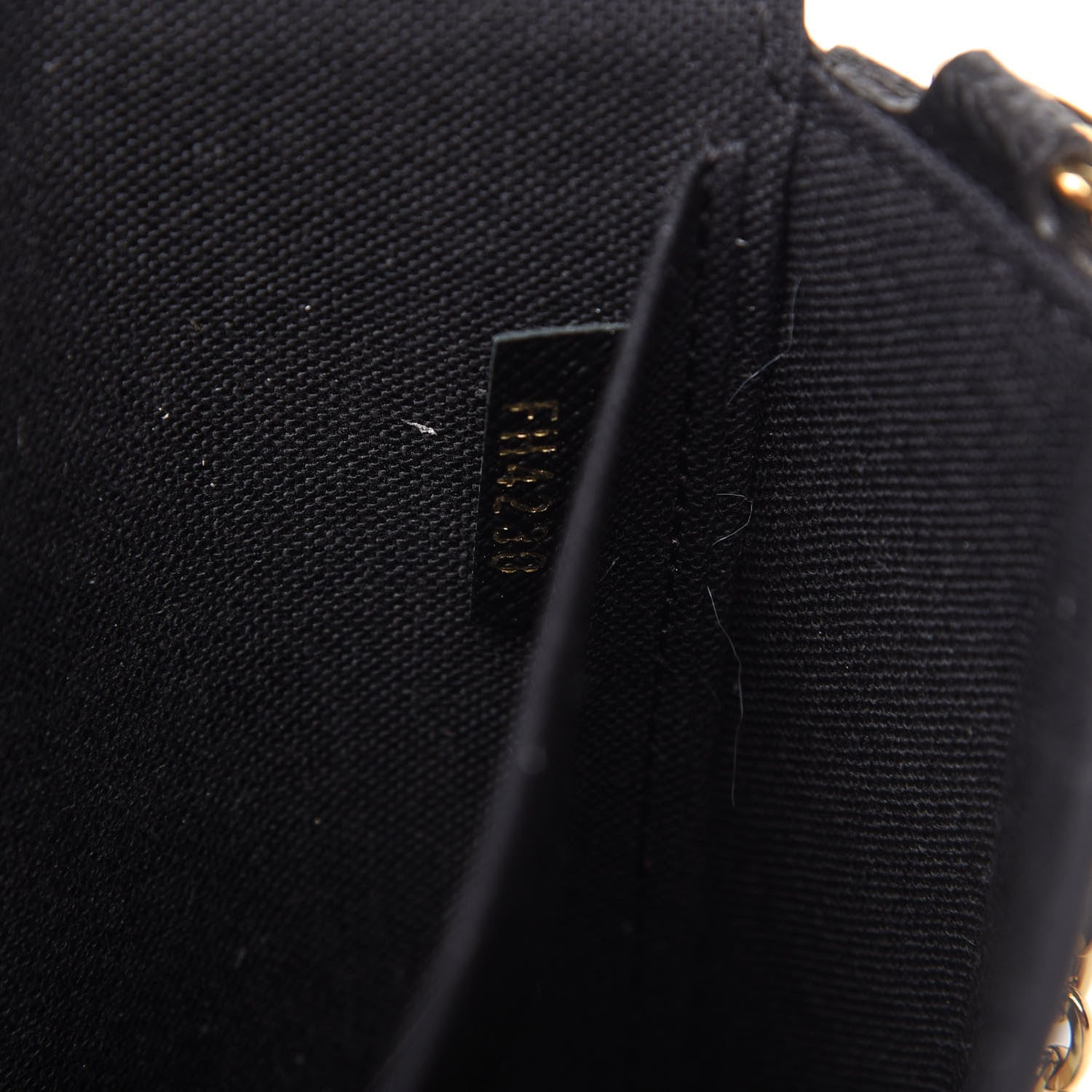 Louis Vuitton Game On Felicie Chain Wallet Black 10 of 11