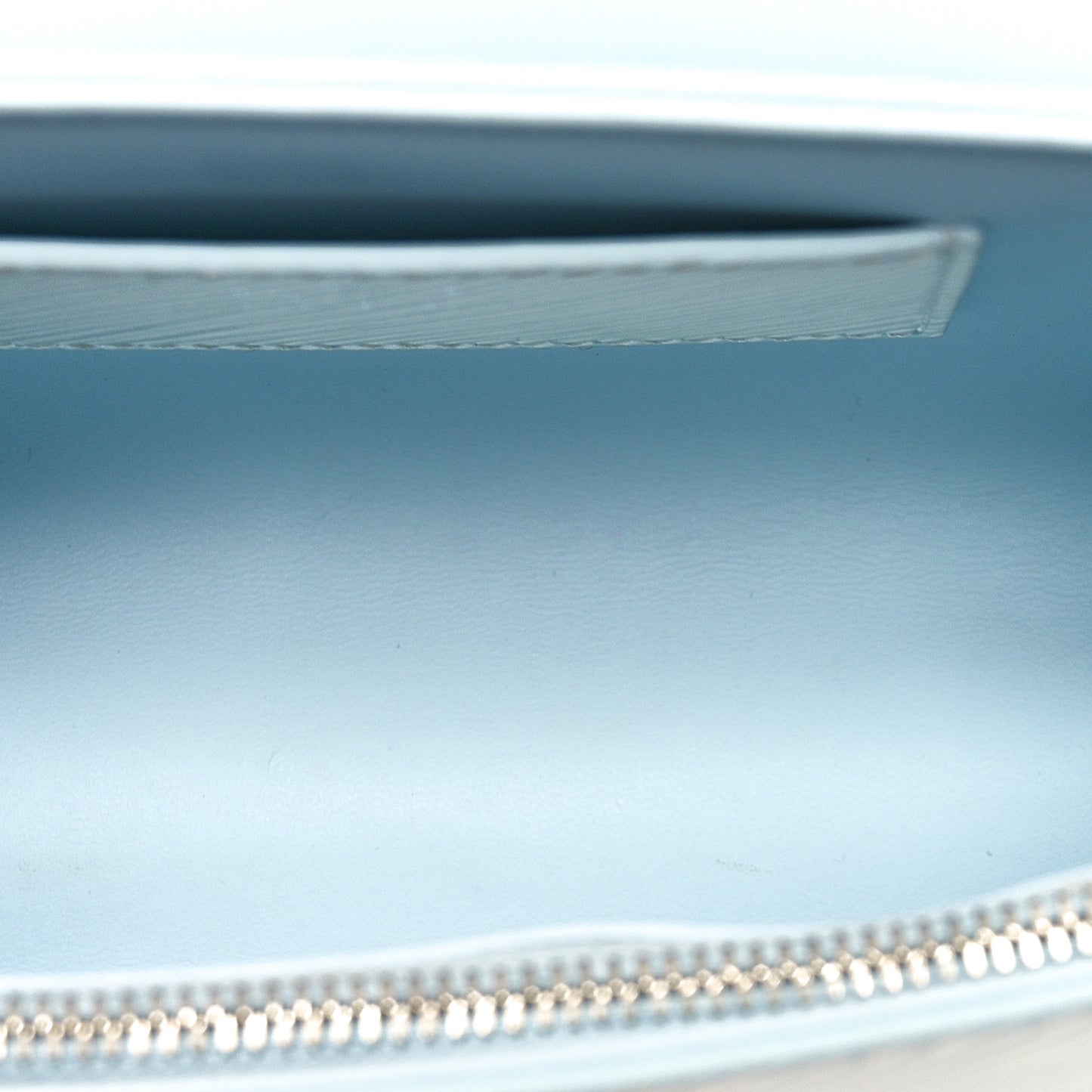 Epi Milky Way Twist Braided Chain Shoulder Bag Icy Blue