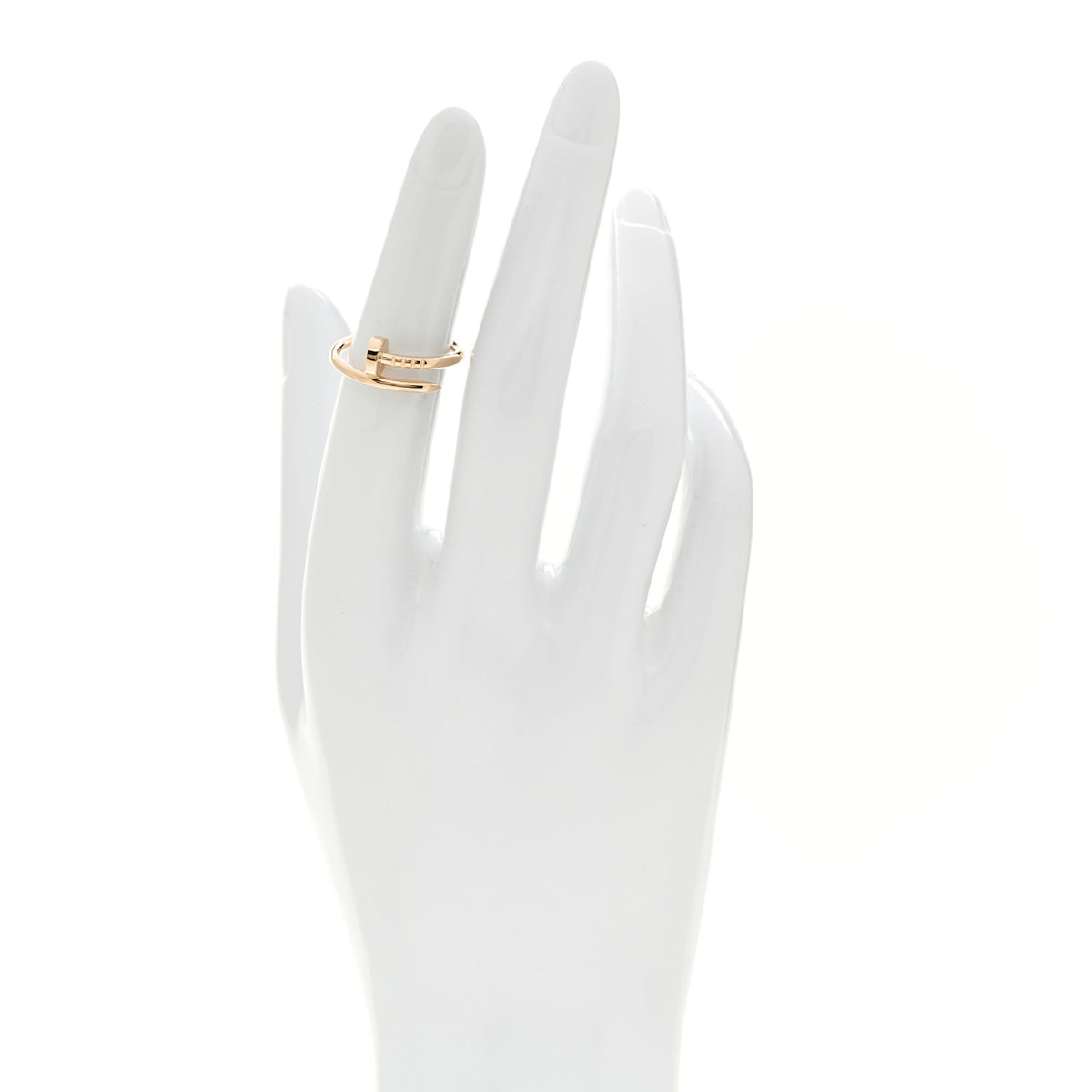 Cartier 18K Yellow Gold Small Juste Un Clou Ring 50 5.25 2 of 6
