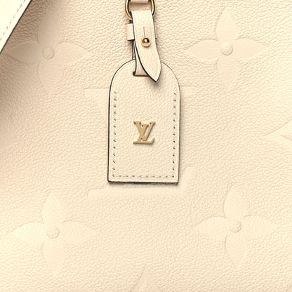 Louis Vuitton Empreinte Carryall PM Cream 9 of 11