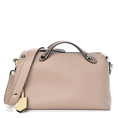 Fendi Vitello Dolce 4 Color Medium By The Way Boston Bag Nuvola Tortora Multicolor 1 of 10
