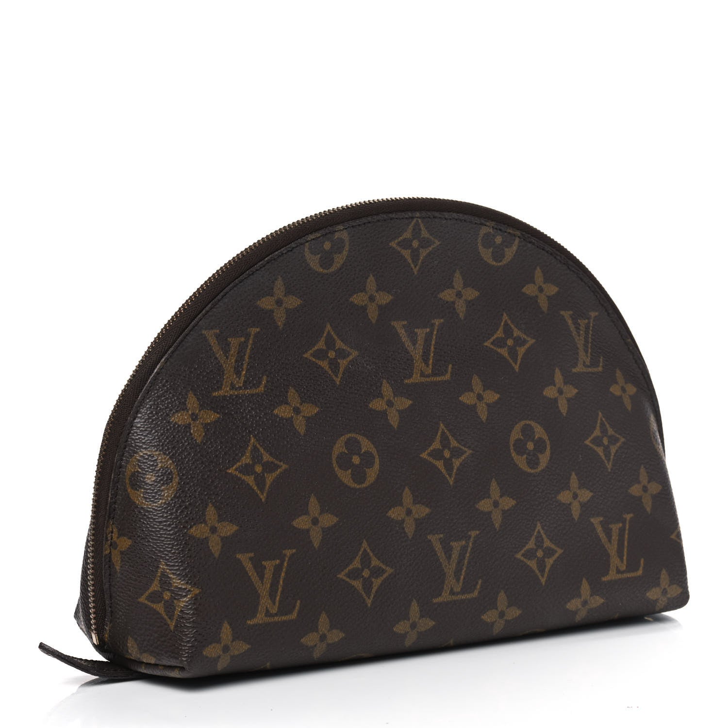 Louis Vuitton Monogram Trousse Demi Ronde 2 of 5
