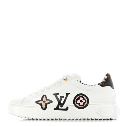 Louis Vuitton Calfskin Wild AT Heart Time Out Sneakers 42 White 1 of 11