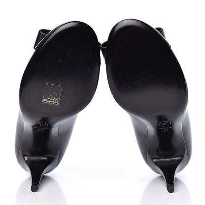Chanel Lambskin Bow Pumps 39 Black 10 of 12