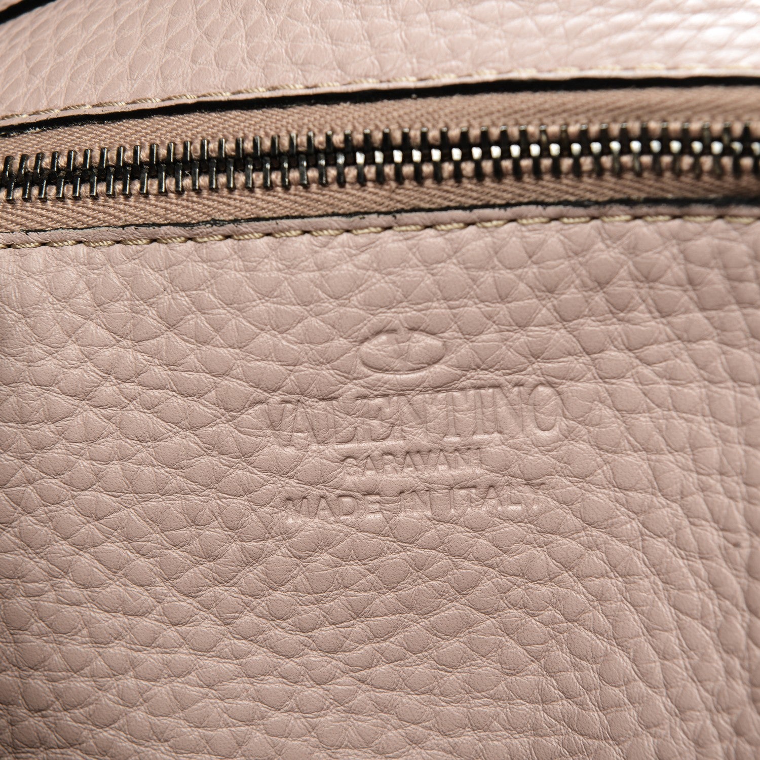 Valentino Garavani Pebbled Calfskin Small Rockstud Flip-Lock Messenger Bag Poudre 6 of 8
