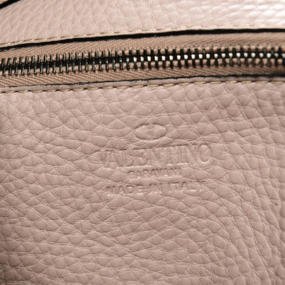 Valentino Garavani Pebbled Calfskin Small Rockstud Flip-Lock Messenger Bag Poudre 6 of 8