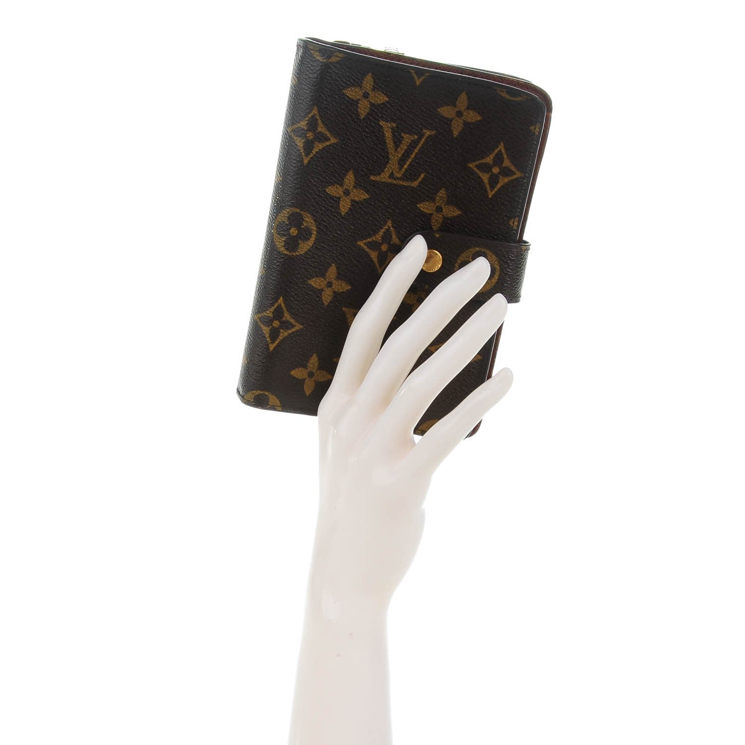 Louis Vuitton Monogram Porte Papier Zippe Wallet 2 of 8