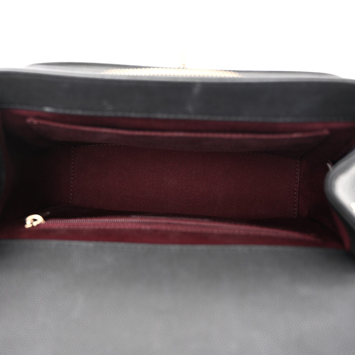 Caviar Quilted Medium Business Affinity Flap Black