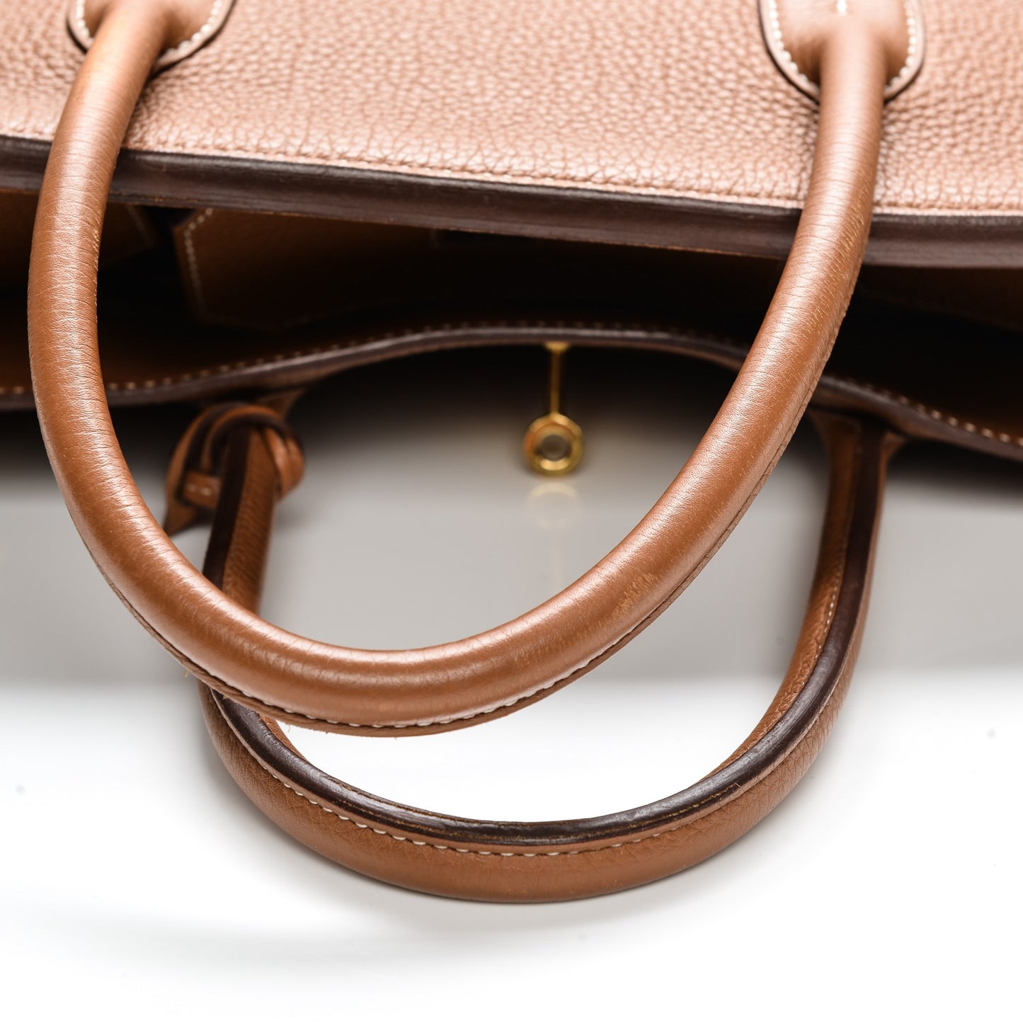 Taurillon Clemence Birkin 40 Gold
