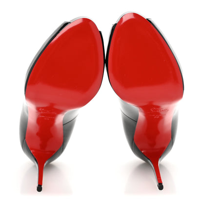 Christian Louboutin Patent New Very Prive 120 Pumps 39 Black 6 of 9