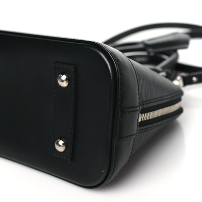 Louis Vuitton Epi Alma BB Black 9 of 9
