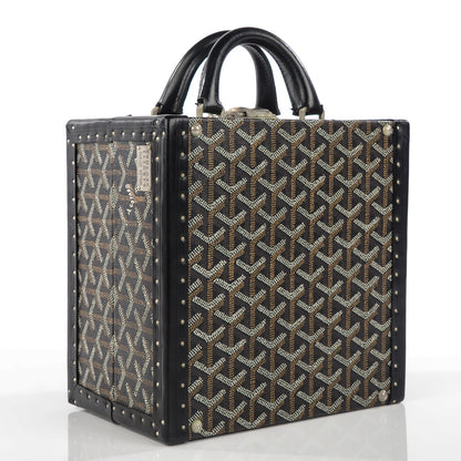 Goyard Goyardine Travelling Pet Bowl Carrier 22 Black 6 of 11