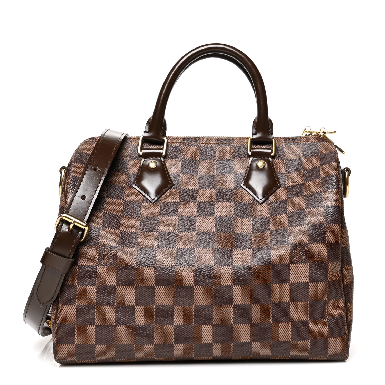 Louis Vuitton Damier Ebene Speedy Bandouliere 25 1 of 12