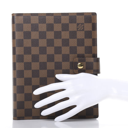 Louis Vuitton Damier Ebene Large Ring Agenda Cover 2 of 6
