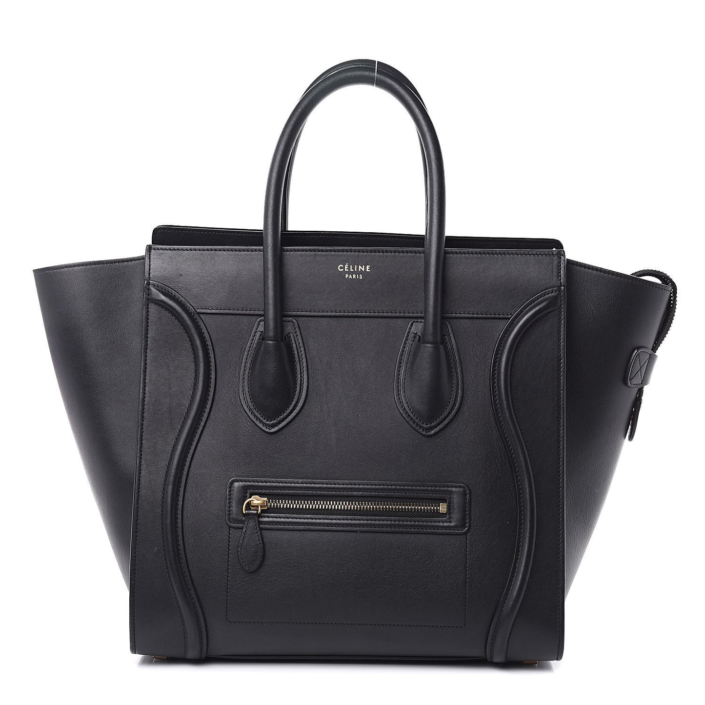 Smooth Calfskin Micro Luggage Black