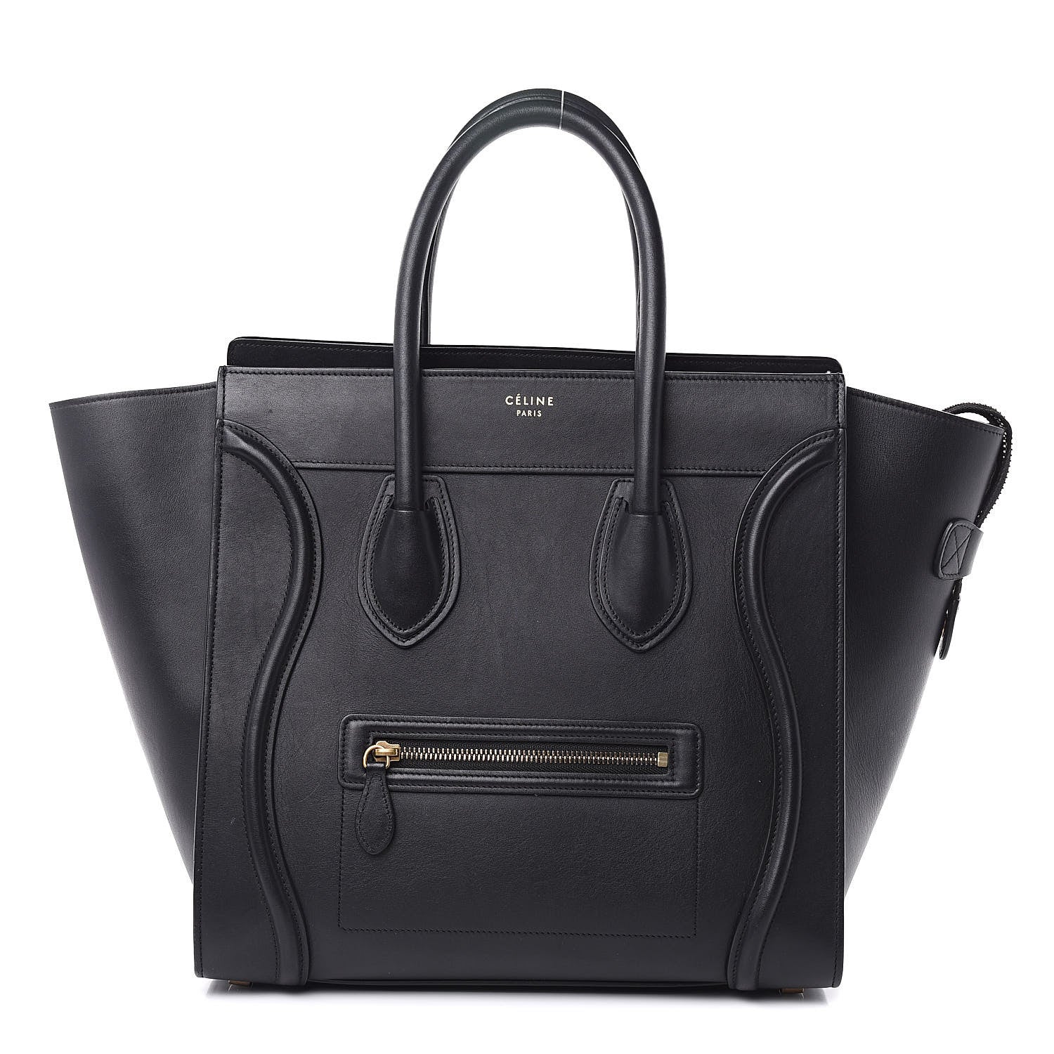 Celine Smooth Calfskin Micro Luggage Black 1 of 16