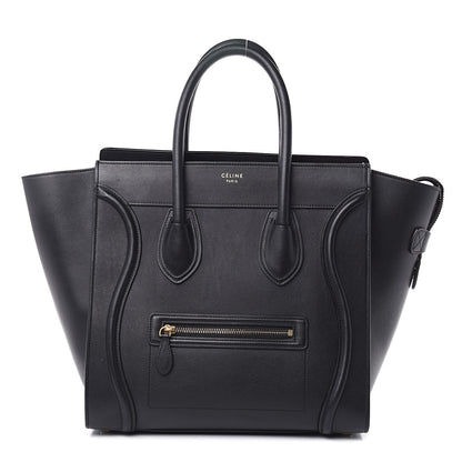 Celine Smooth Calfskin Micro Luggage Black 1 of 16