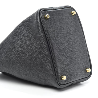 Hermes Taurillon Clemence Picotin Lock 18 PM Black 8 of 9